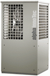 Ustawienie zewnętrzne serii Standard 55°C typu LW 70-80 A firmy Alpha-InnoTec